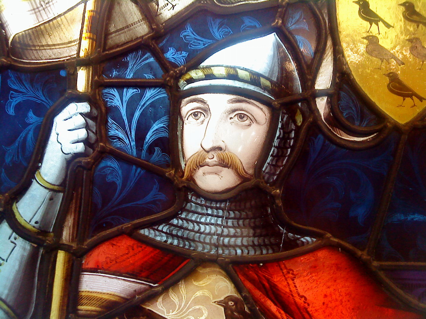 Stained glass work from the studio gallery