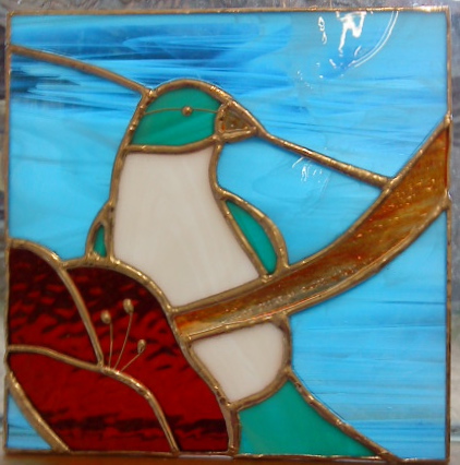 Stained glass work from the studio gallery